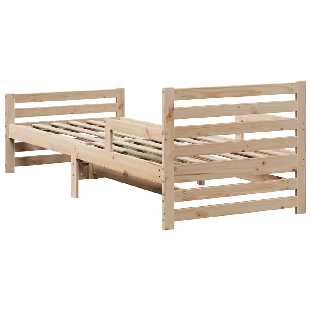Bed Frame with Headboard 80 x 200 cm Kids Bedroom Furniture Modern Design