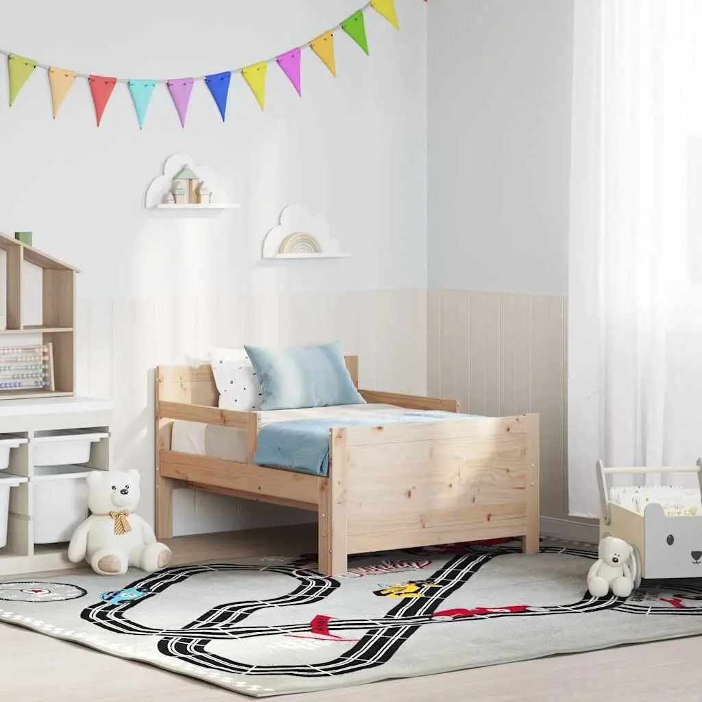 Kids Bed Frame in Solid Pine Wood