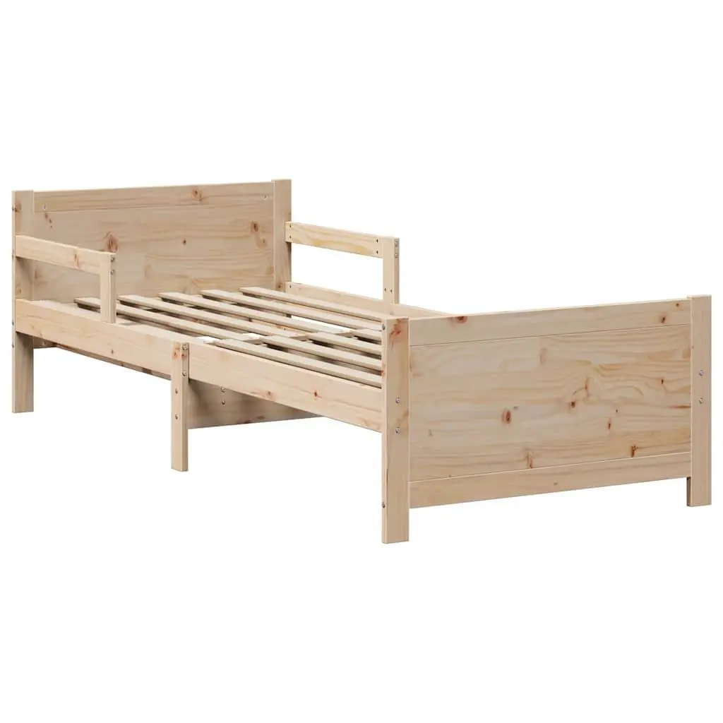 Kids Bed Frame in Solid Pine Wood