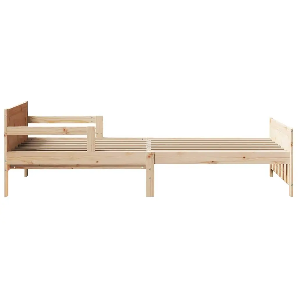 Kids Bed Frame in Solid Pine Wood