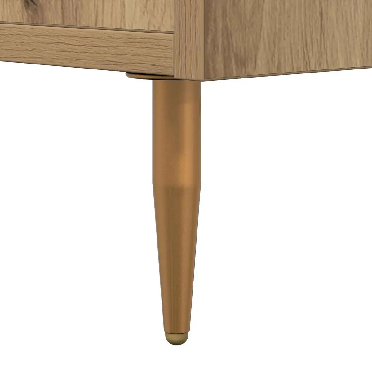TV Cabinet Modern Rectangular Storage Unit 150cm Brown Engineered Wood