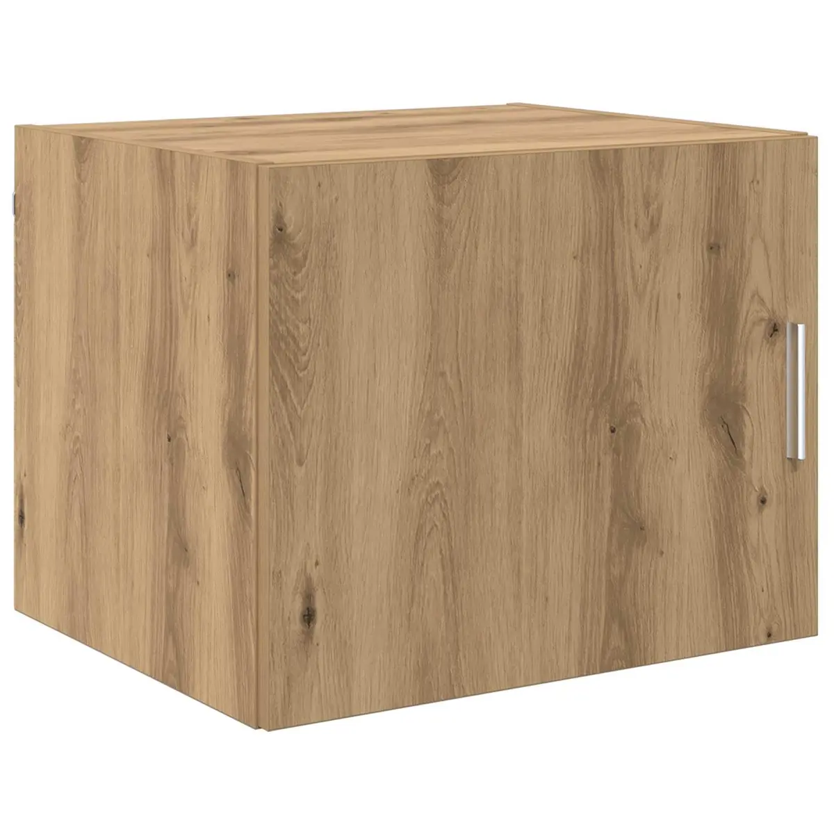 Wall Cabinet Brown Rustic Storage Engineered Wood Home Furniture Sideboard