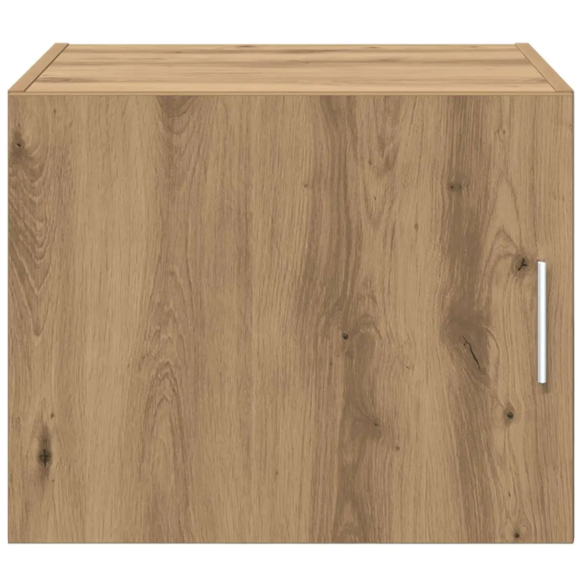 Wall Cabinet Brown Rustic Storage Engineered Wood Home Furniture Sideboard