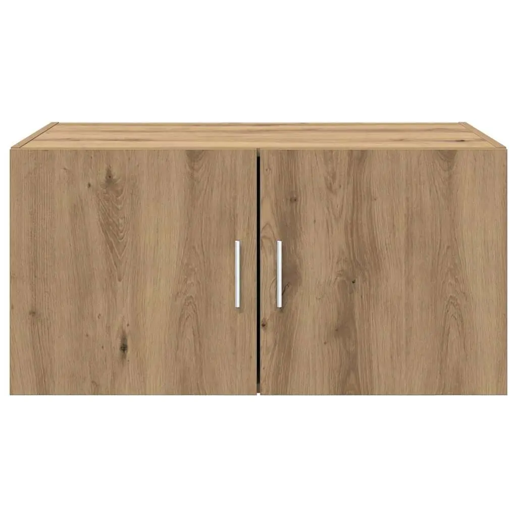 Wall Cabinet Storage Furniture Engineered Wood 80 x 42.5 x 40 cm Brown