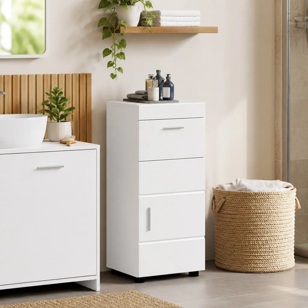 Bathroom Vanity Unit with Drawer Storage