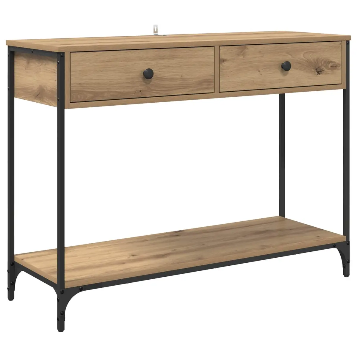 Console Table Offering Storage and Style