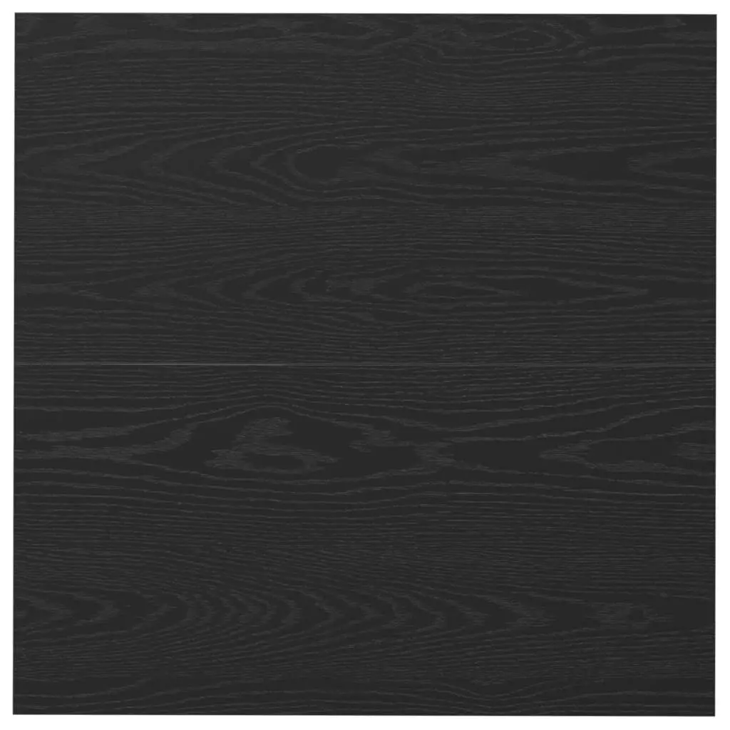 Coffee Table Black Industrial Living Room Furniture Engineered Wood Storage