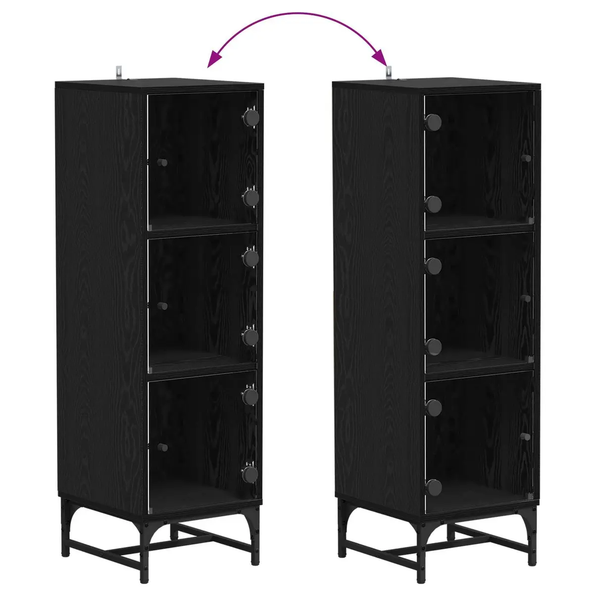 Black Sideboard for Smart Storage Solutions