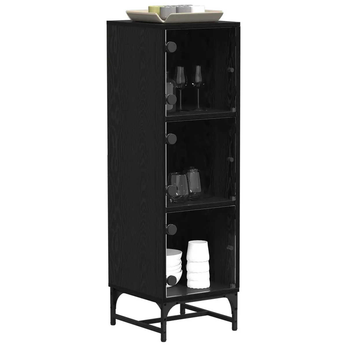 Black Sideboard for Smart Storage Solutions