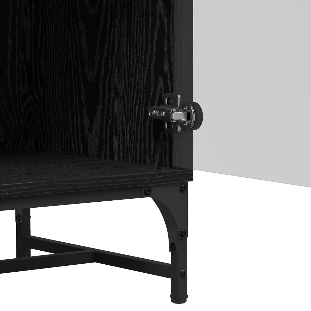 Black Sideboard for Smart Storage Solutions