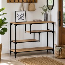 Stylish Narrow Console Table with Practical Features