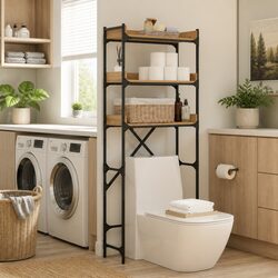 Dependable Laundry Shelf with Elegant Design
