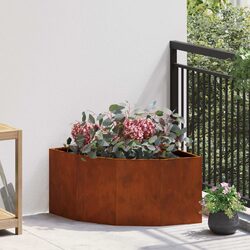 Practical Corner Planter with Modern Aesthetic