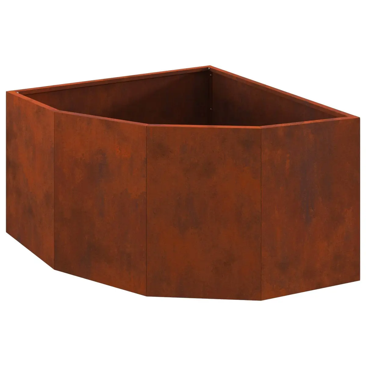 Corner Planter with Modern Aesthetic