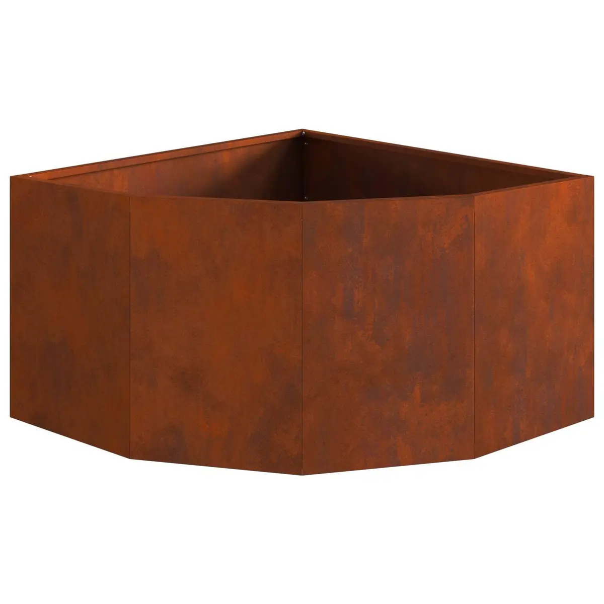 Corner Planter with Modern Aesthetic