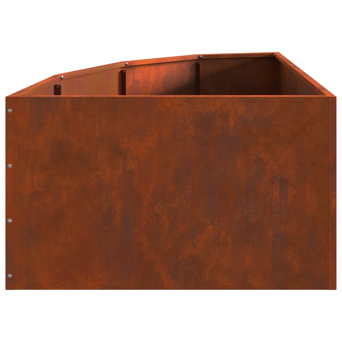 Corner Planter with Modern Aesthetic