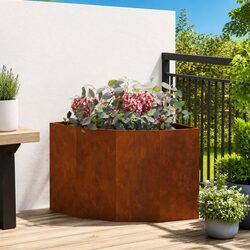 Warm and Reliable Corner Garden Planter for You