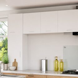 Reliable White Storage Cabinet for Kitchen Needs 40x31x40cm
