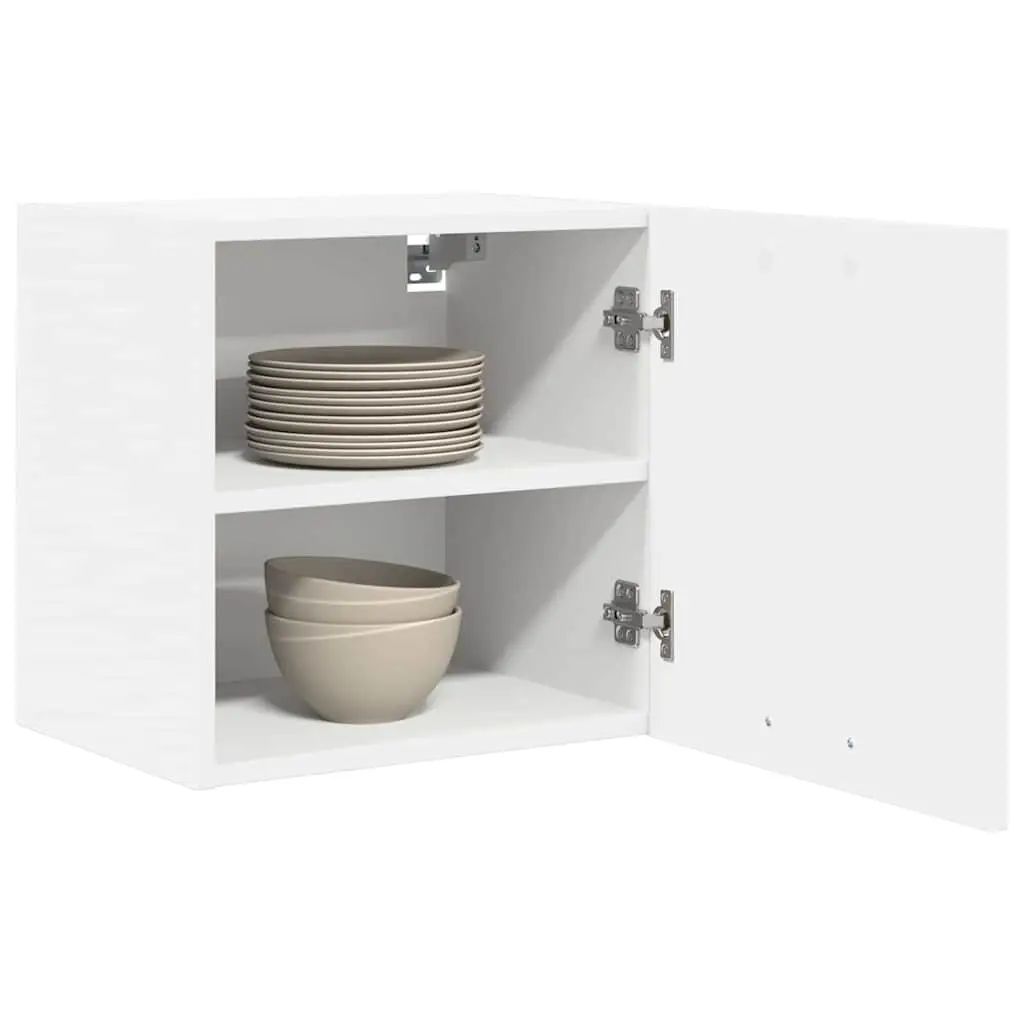 Hanging Kitchen Cabinet Storage Cupboard Engineered Wood 40x31x40cm White