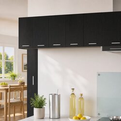 Reliable Black Oak Kitchen Storage Solution