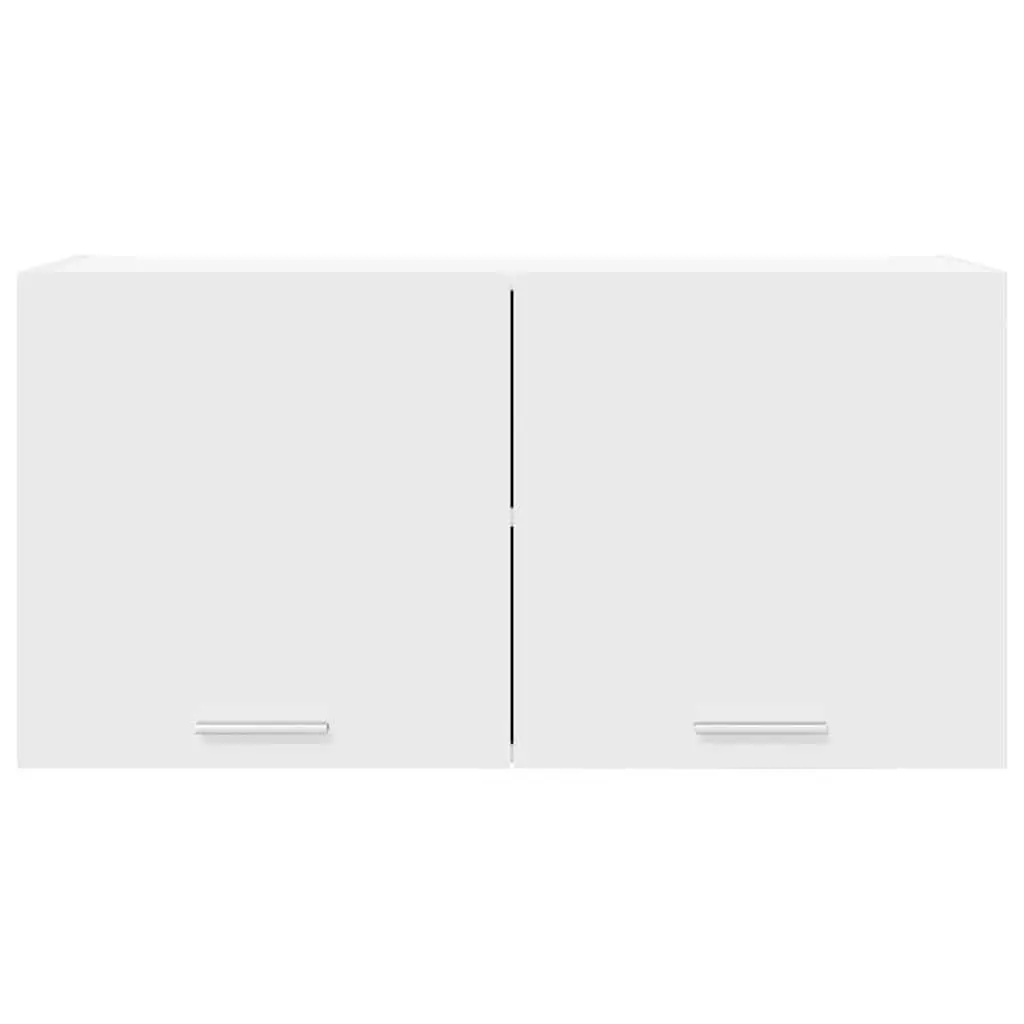 White Hanging Kitchen Storage Cabinet 80x31x40cm