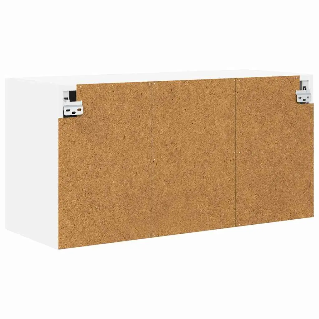White Hanging Kitchen Storage Cabinet 80x31x40cm
