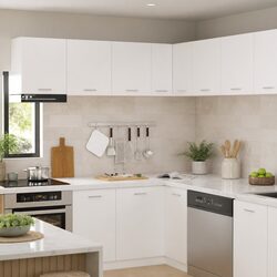 White Modern Cabinet: Practical Storage at Its Best