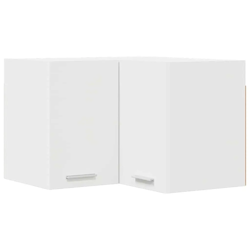 Hanging Kitchen Cabinet Modern Storage 57 x 57 x 40 cm White