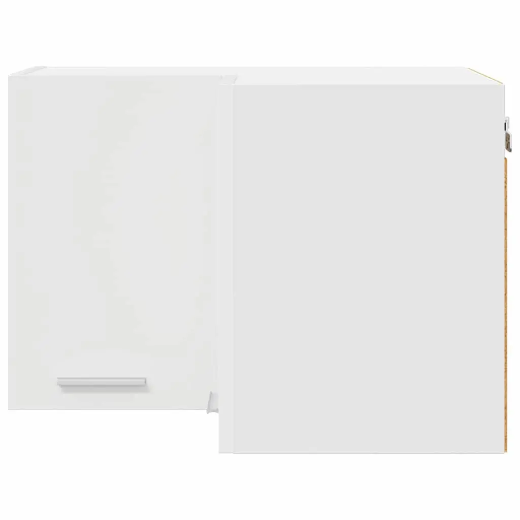 Hanging Kitchen Cabinet Modern Storage 57 x 57 x 40 cm White