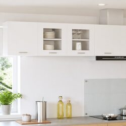 Reliable Wall-Mounted Kitchen Storage with Clean Lines