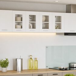 Reliable White Hanging Cabinet for Your Kitchen