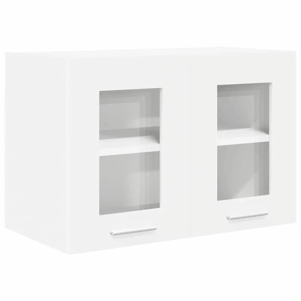 Hanging Kitchen Cabinet Modern Storage 60x31x40cm White 2 Piece