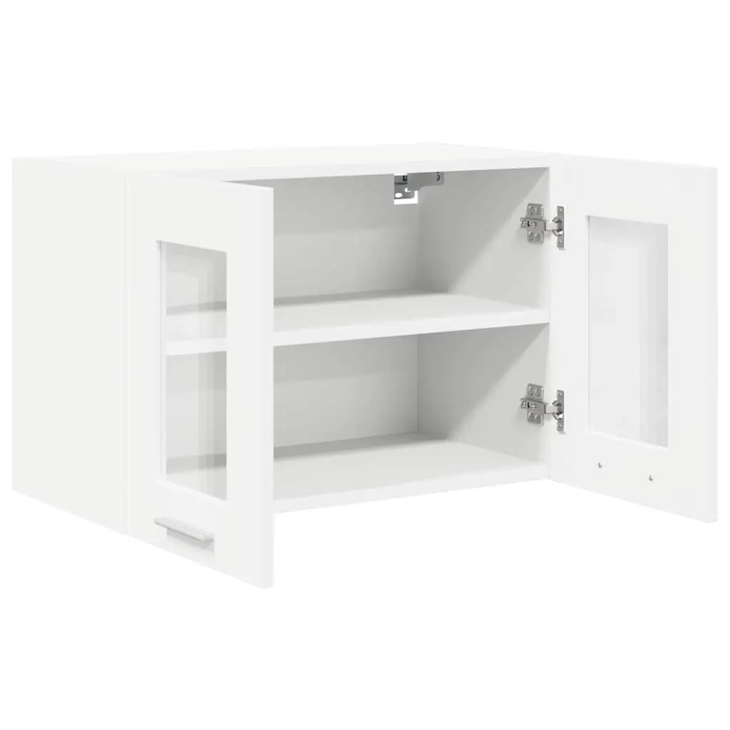 Hanging Kitchen Cabinet Modern Storage 60x31x40cm White 2 Piece