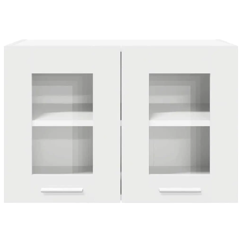 Hanging Kitchen Cabinet Modern Storage 60x31x40cm White 2 Piece