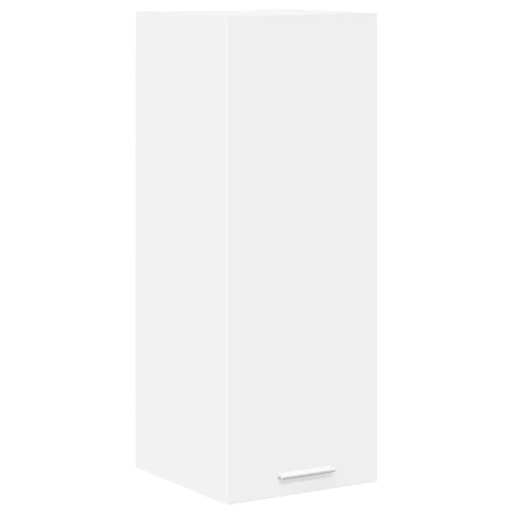 Hanging Cabinet Kitchen Storage 30 x 31 x 80 cm White Engineered Wood 2 pcs