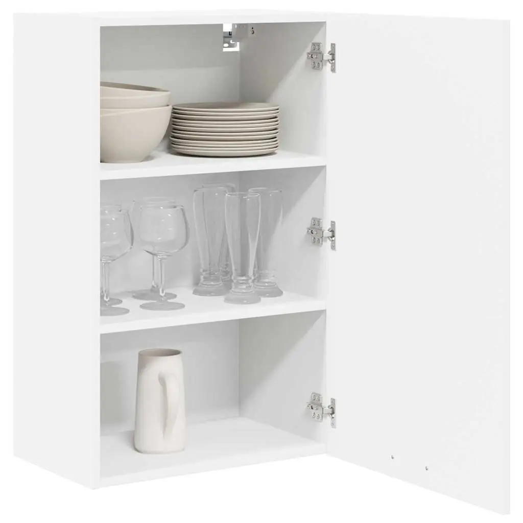 Hanging Kitchen Cabinet with Door in White