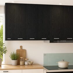 Reliable Black Oak Kitchen Cabinet for Everyday Use