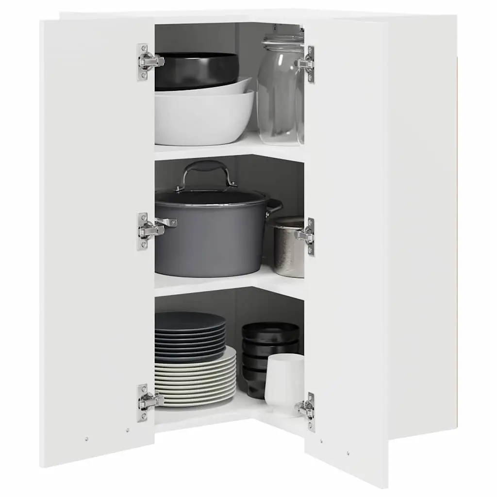 White Kitchen Hanging Cabinet for Essential Storage