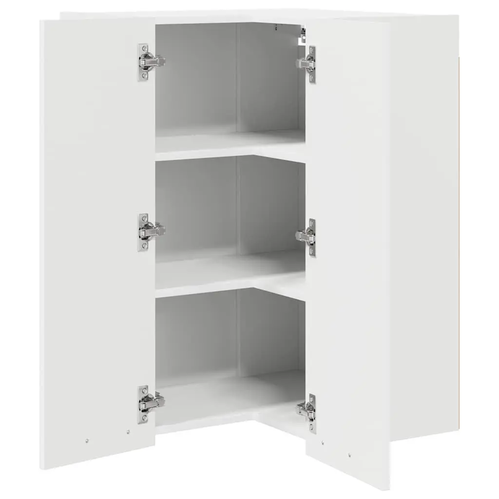 White Kitchen Hanging Cabinet for Essential Storage
