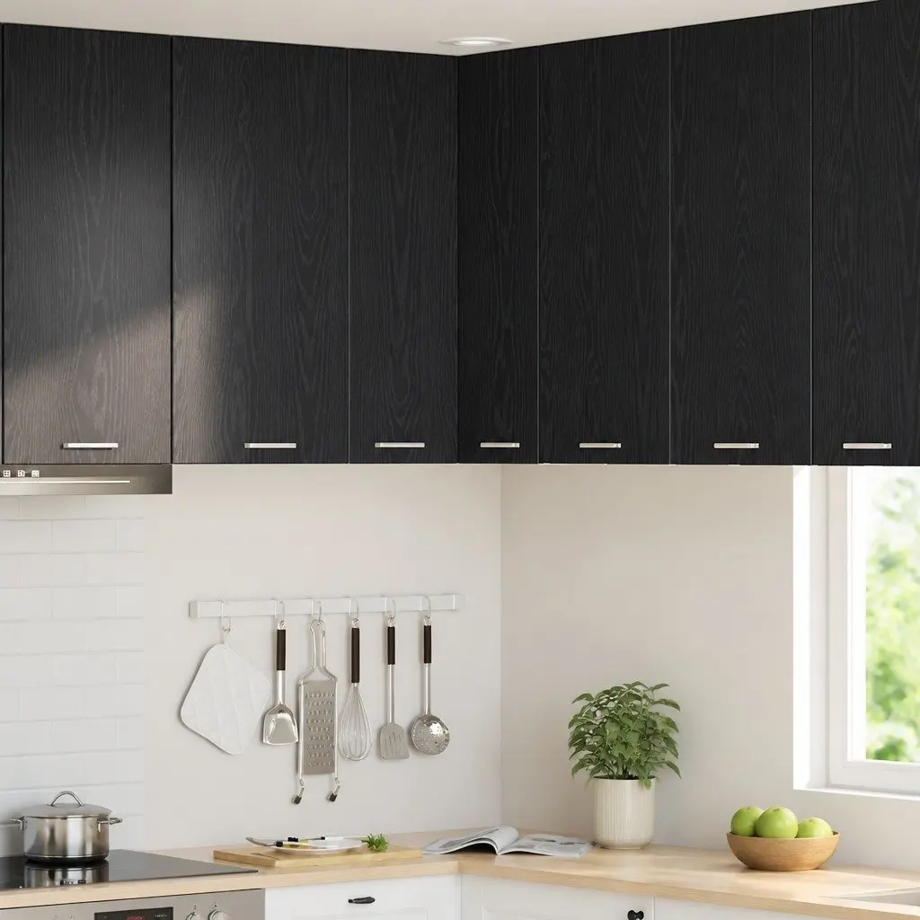 Hanging Kitchen Cabinet with Ample Space 57x57x80cm