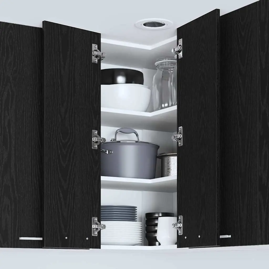 Hanging Kitchen Cabinet with Ample Space 57x57x80cm