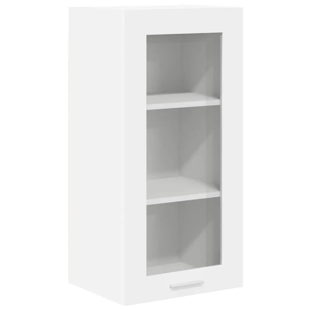Hanging Kitchen Cabinet Storage Organizer 40 x 31 x 80 cm White