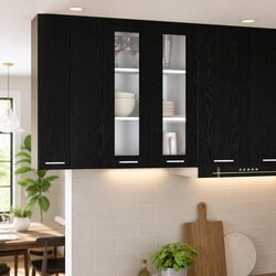 Reliable Black Oak Cabinet for Your Kitchen Storage Needs