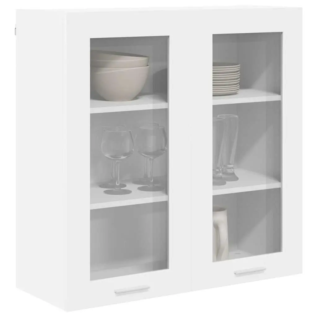 White Hanging Cabinet for Kitchen Storage