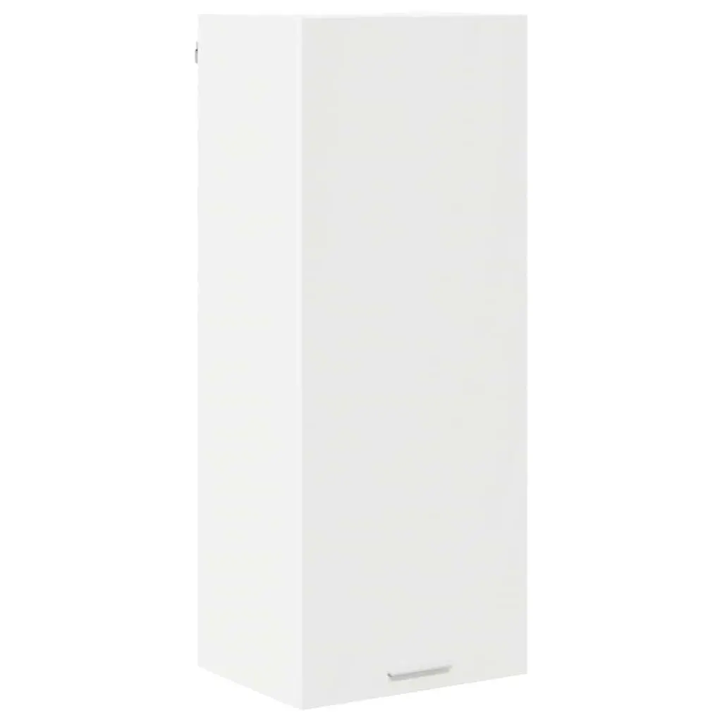 White Hanging Kitchen Cabinet with Ample Storage