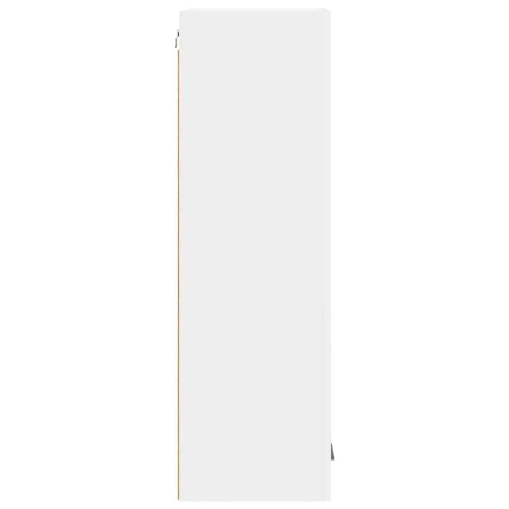 White Hanging Kitchen Cabinet with Ample Storage