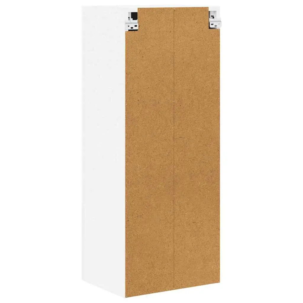 White Hanging Kitchen Cabinet with Ample Storage