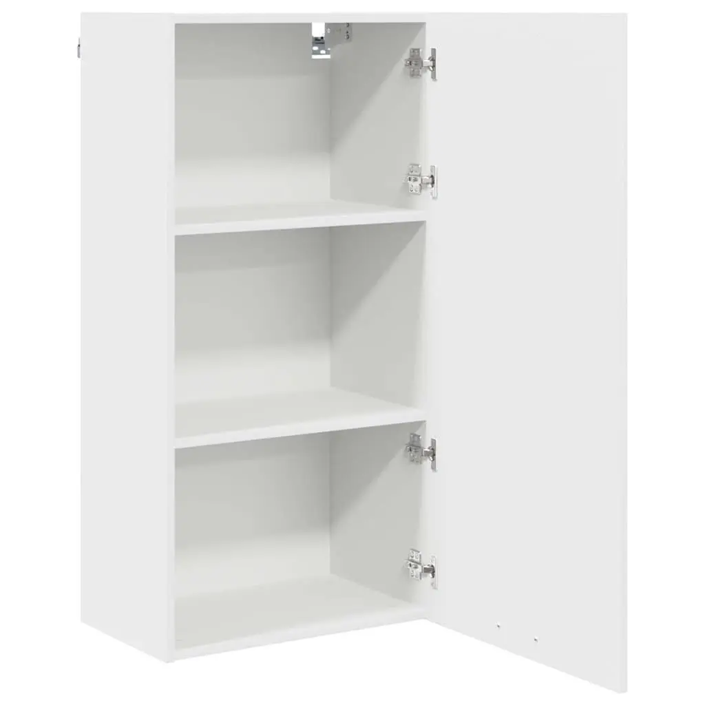 Hanging Kitchen Cabinet Modern Storage 50x31x100cm White Engineered Wood