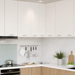 Value and Practicality in a White Hanging Kitchen Cabinet