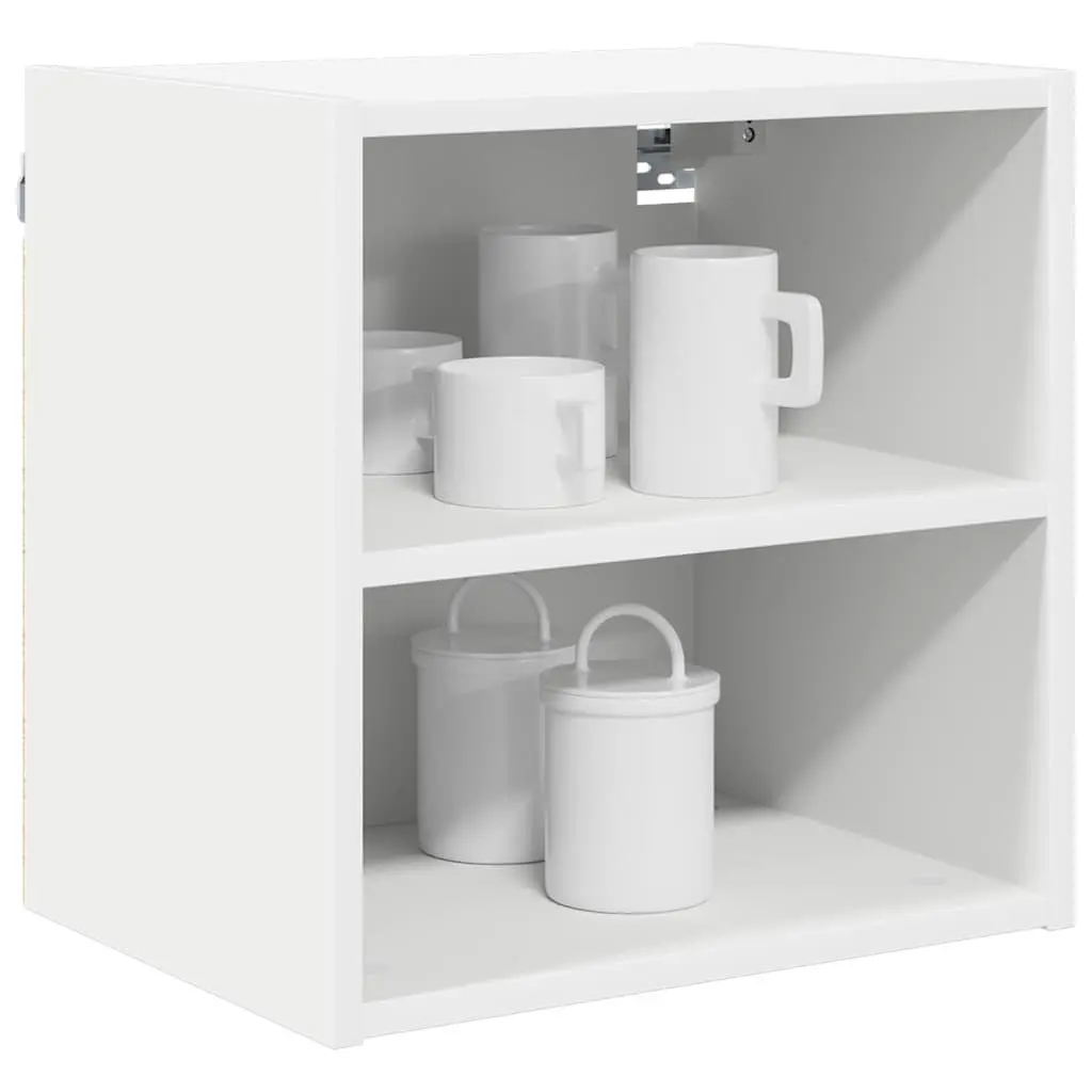 White Kitchen Cabinet with Ample Space